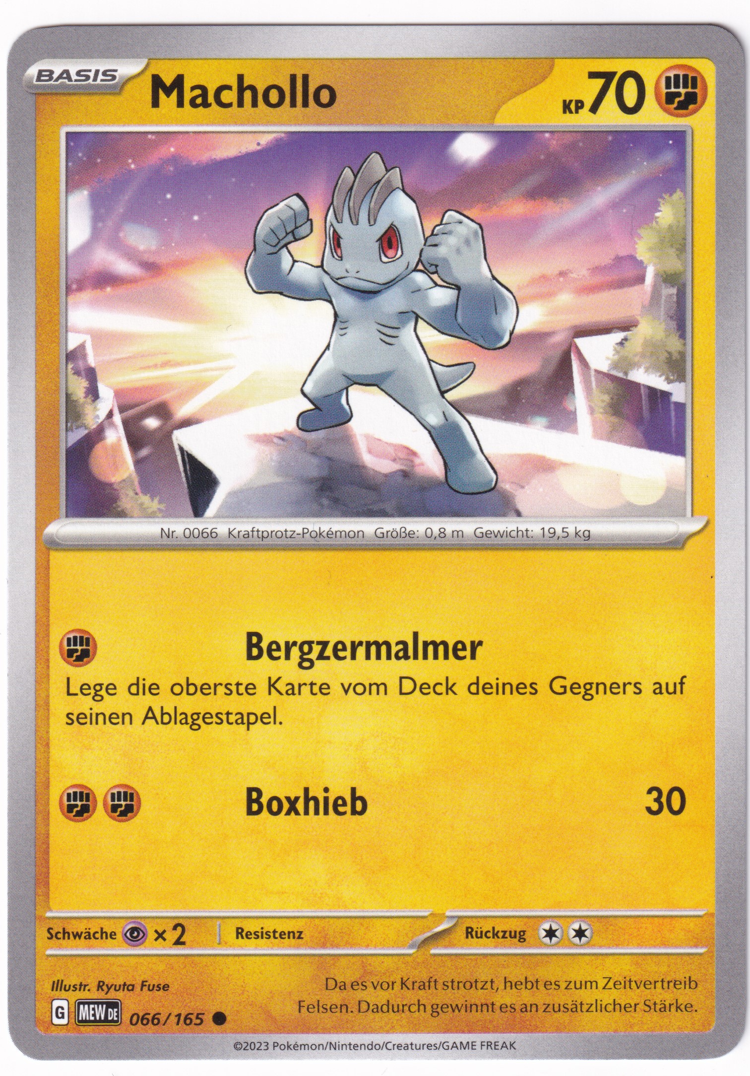 Machollo 066/165 Common - Karmesin & Purpur - 151 Deutsch