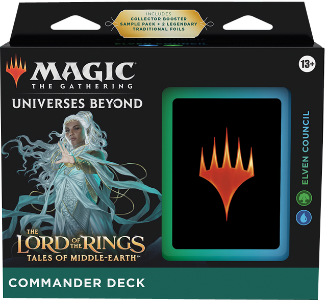 Magic Lord of the Rings: Tales of Middle-Earth Commander Deck - Elven Council englisch