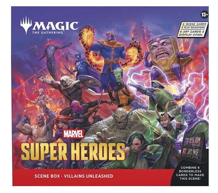 Magic Marvel Super Heroes Scene Box - Villains Unleashed englisch