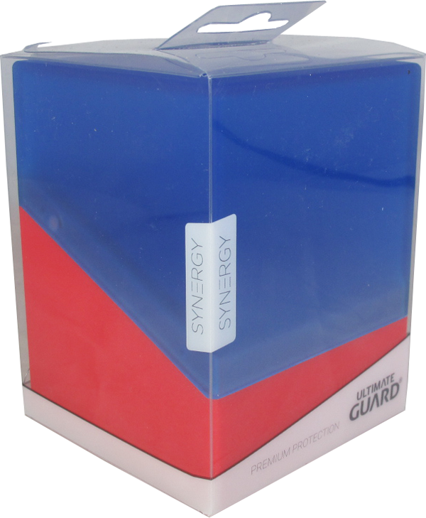 Ultimate Guard - Boulder Deck Case 100+ - SYNERGY - Blue/Red