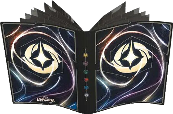 Disney Lorcana Himmels-Leuchten Lorebook Card Portfolio "Cardback"