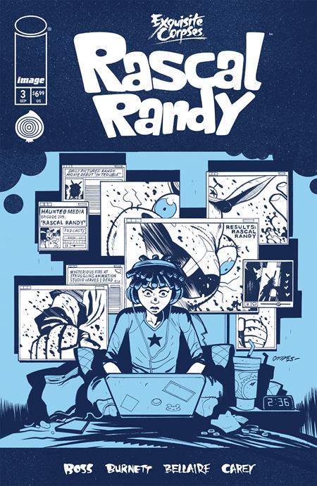 EXQUISITE CORPSES RASCAL RANDY #3 (OF 5) CVR C DYLAN BURNETT POLYBAGGED WITH COLLECTIBLE CARD VAR