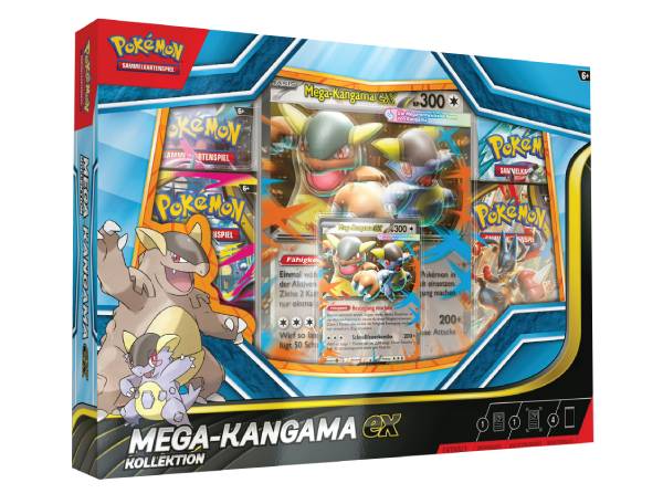 Pokemon Mega-Kangama-EX Kollektion deutsch