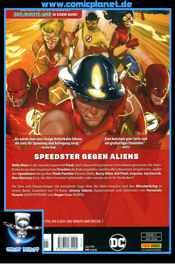 Flash Band 05: Der Minutenkrieg