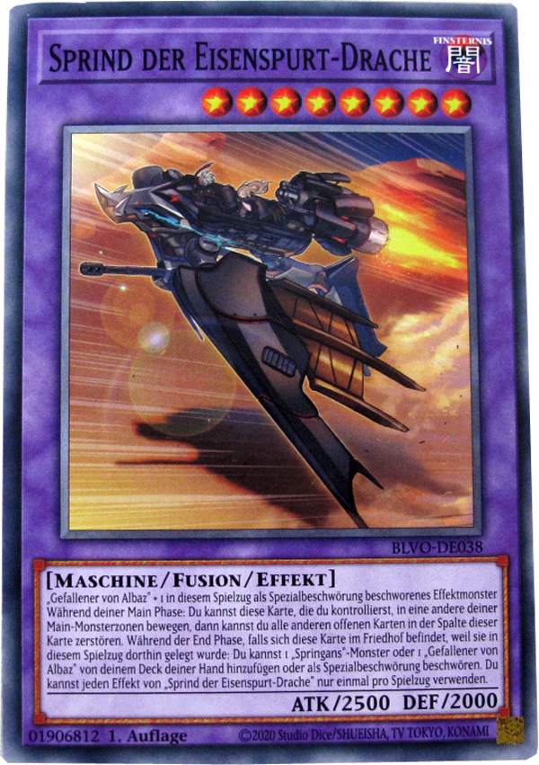 BLVO-DE038 Sprind der Eisenspurt-Drache Common deutsch