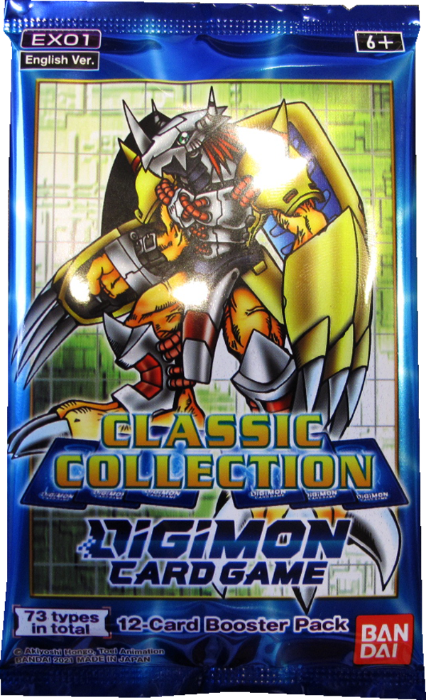 Digimon Card Game Classic Collection Booster EX01 englisch