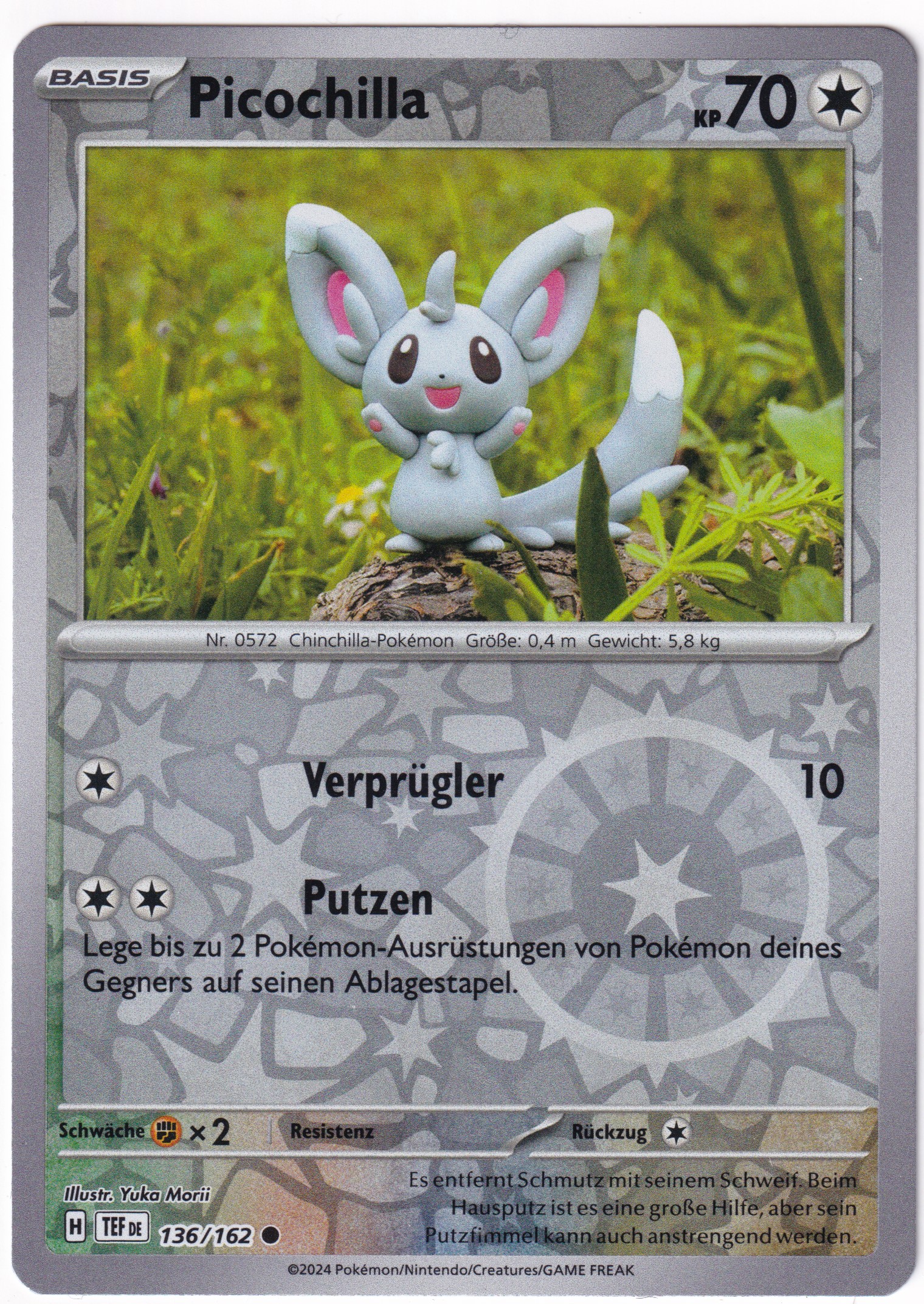 Picochilla 136/162 Common Reverse Holo - Karmesin & Purpur - Gewalten der Zeit Deutsch