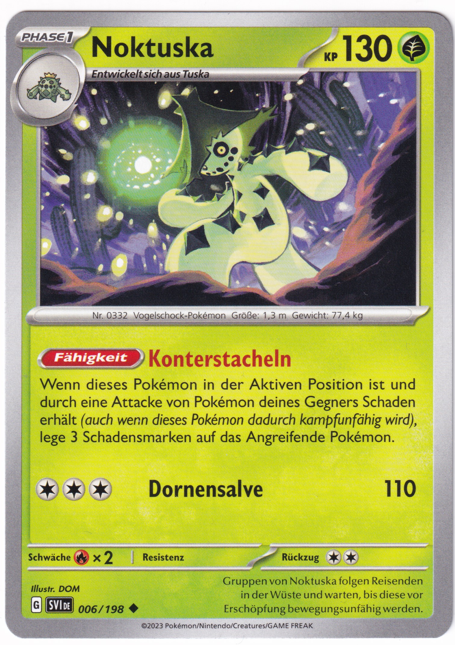 Noktuska 006/198 Uncommon - Karmesin & Purpur Deutsch