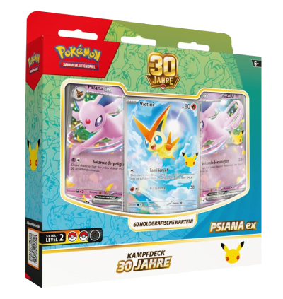Pokemon 30 Jahre Psiana-EX Kampfdeck deutsch