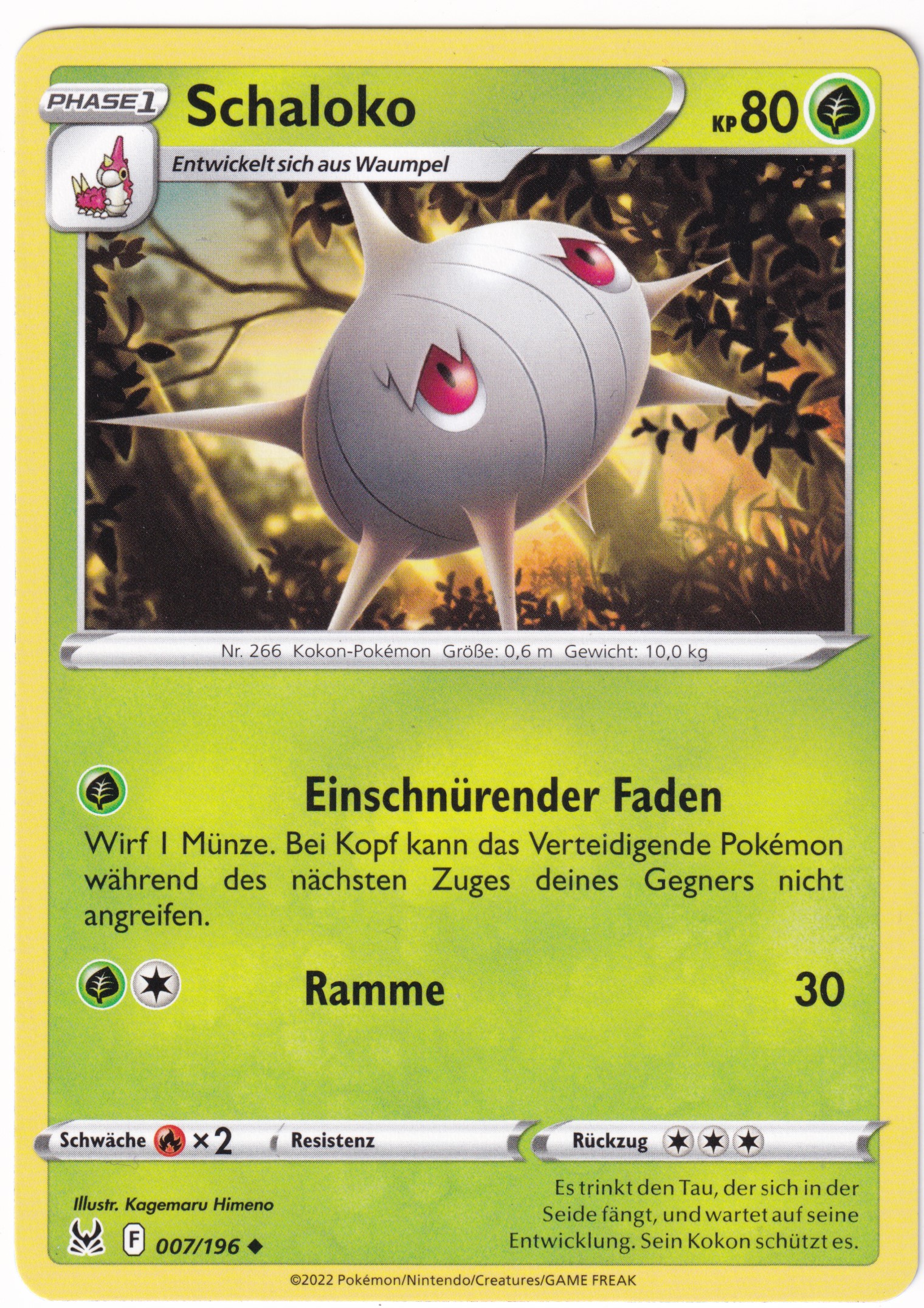 Schaloko 007/196 Uncommon - Verlorener Ursprung Deutsch