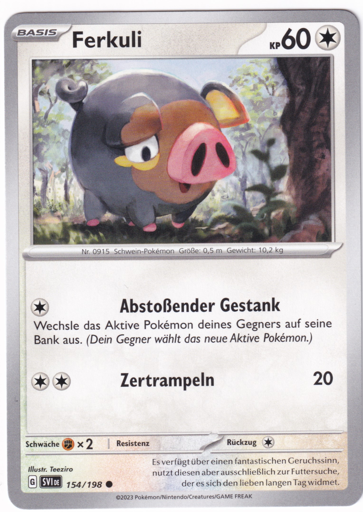 Ferkuli 154/198 Common - Karmesin & Purpur Deutsch