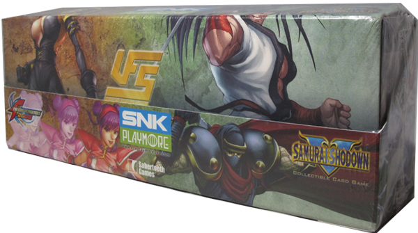 The King of Fighters 2006 & Samurai Shodown - Collectible Card Game - Starter Set Display englisch