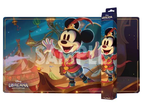 Disney Lorcana Geflüster aus der Tiefe - Micky Maus Playmat