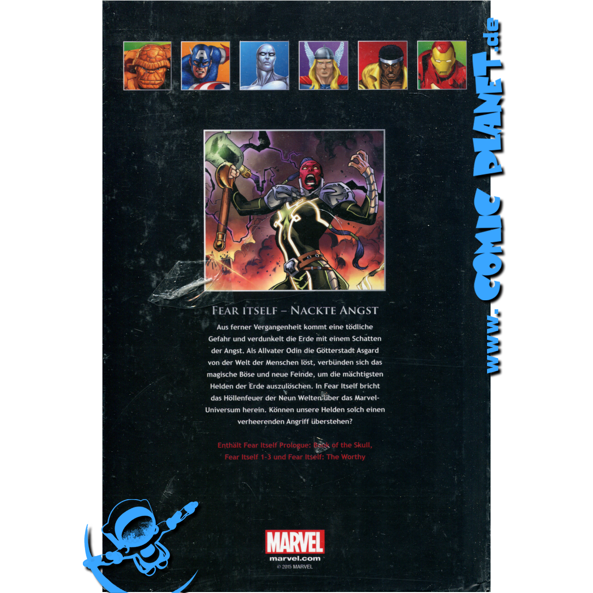 Die offizielle Marvel-Comic-Sammlung 71 (HC) - Fear Itself Nackte Angst