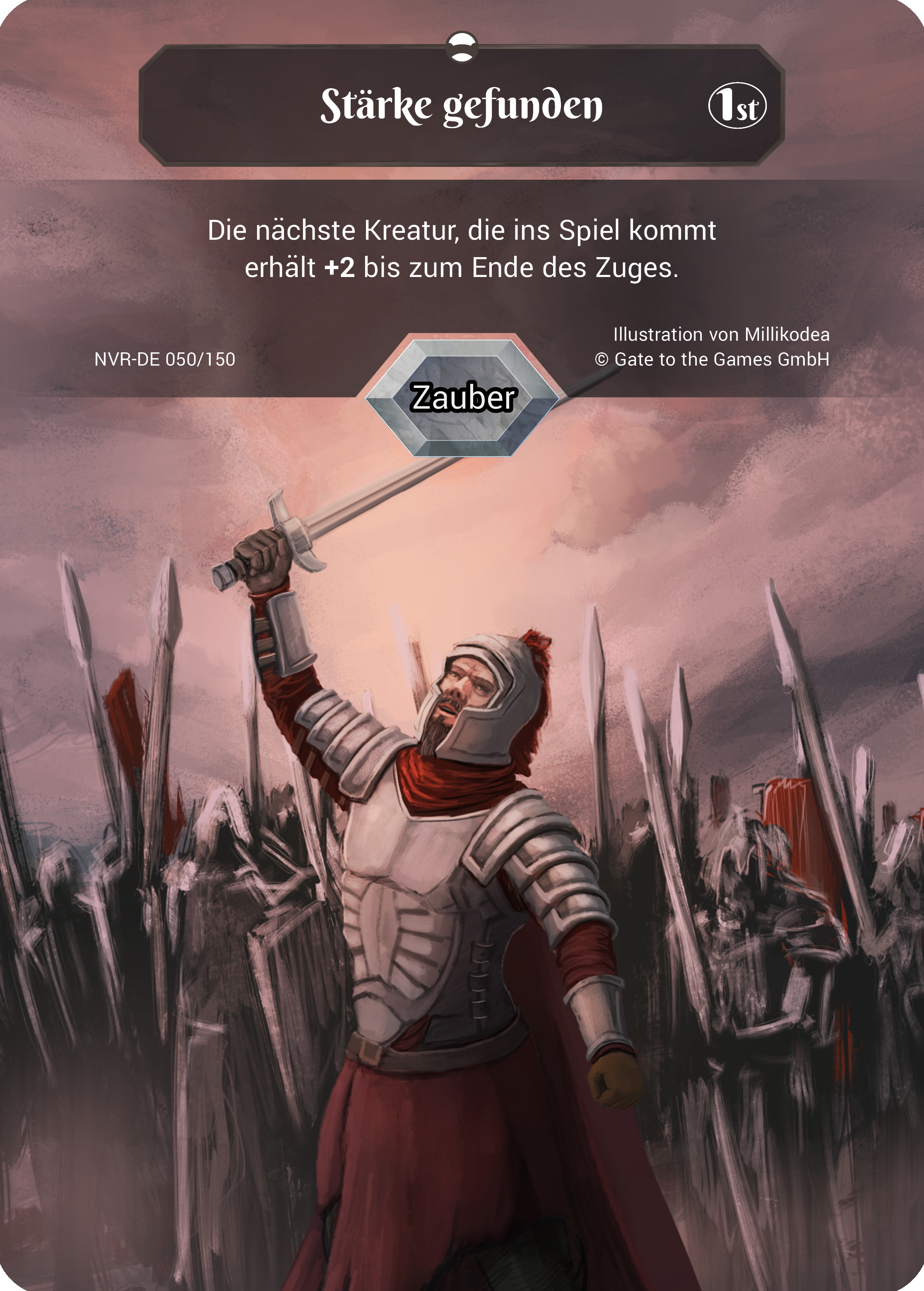 Stärke gefunden 050/150 Common - Alpha 1. Edition DE
