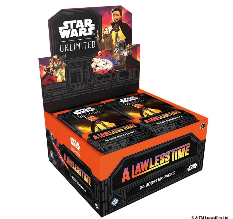 Star Wars: Unlimited - A Lawless Time Booster Display englisch