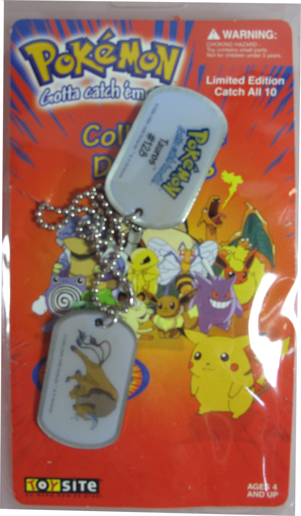 Pokemon Dog Tag Tauros #128