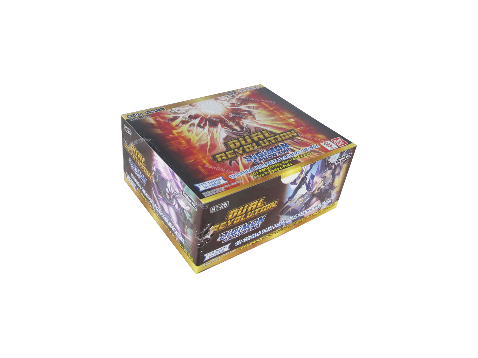 Digimon Card Game Dual Revolution BT25 Booster Display englisch