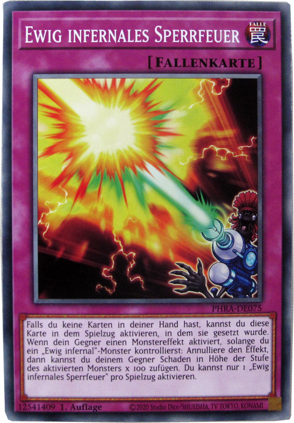 PHRA-DE075 Ewig infernales Speerfeuer common deutsch