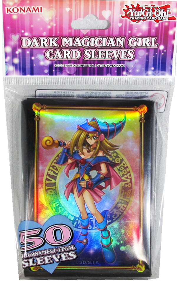 Yu-Gi-Oh! Dark Magician Girl Card Sleeves (50 Sleeves)