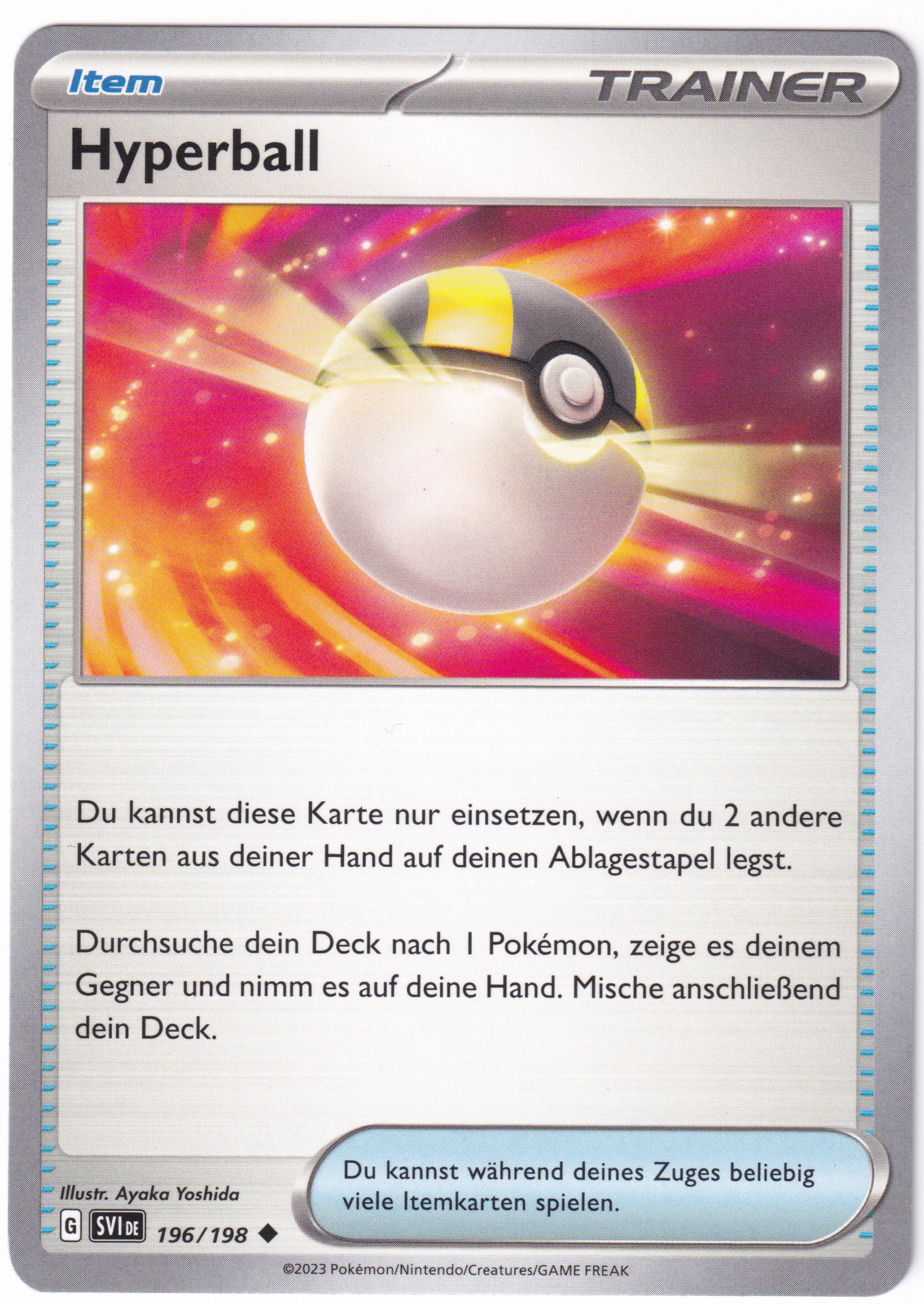 Hyperball 196/198 Uncommon - Karmesin & Purpur Deutsch