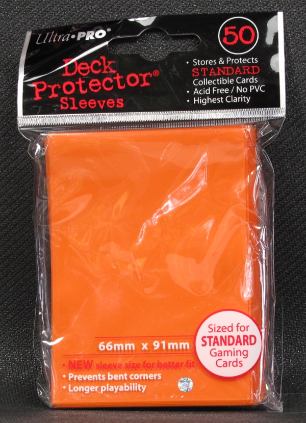 Ultra Pro - Standard - Orange - 50 Hüllen - Deck Protector Sleeves