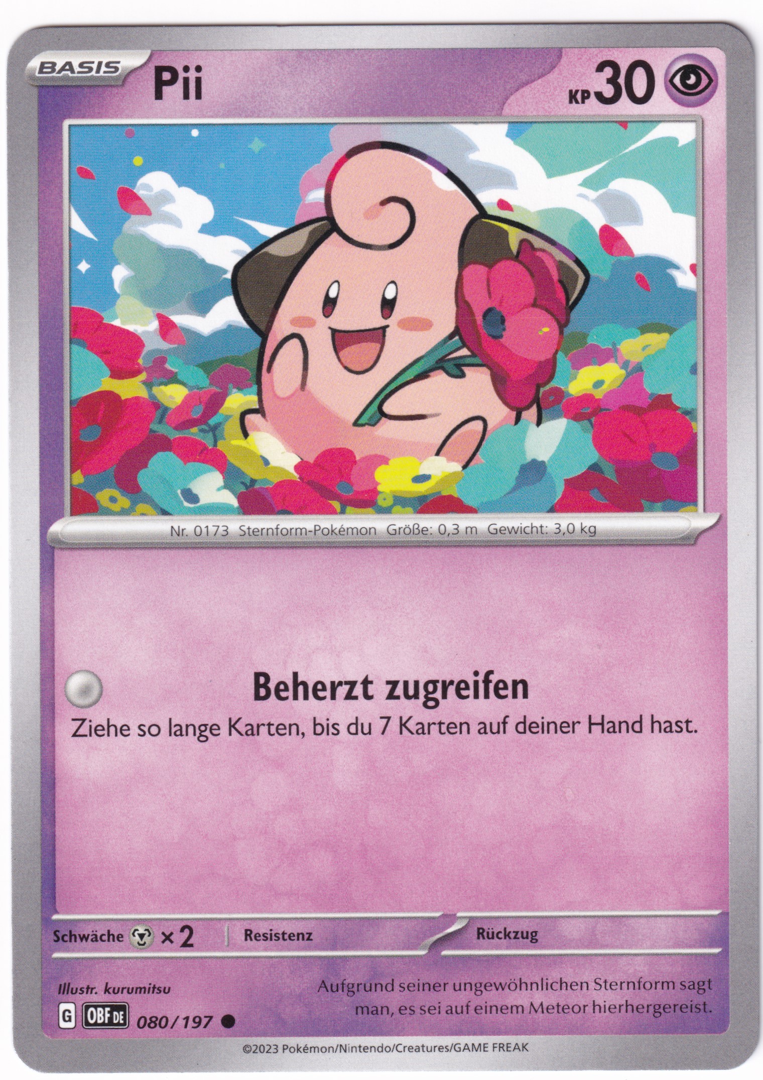 Pii 080/197 Common - Obsidian Flammen Deutsch