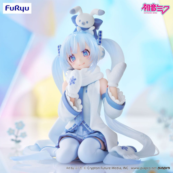 Figur - Hatsune Miku - Noodle Stopper Figure - Snow Miku (Sky Town 10th Ver.)