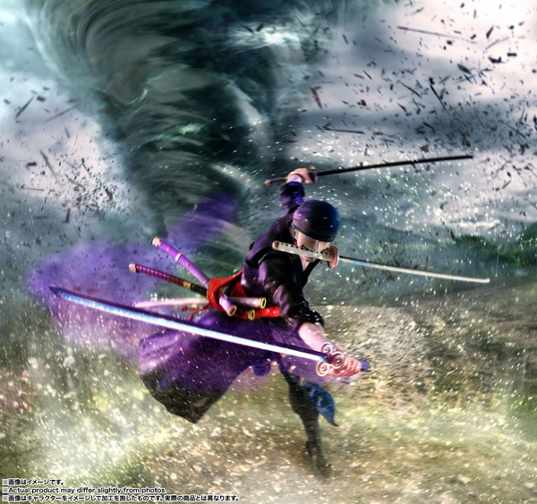 Action Figur - One Piece - S.H.Figurarts - Roronoa Zoro (The Raid on Onigashima)