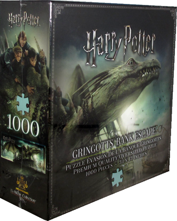 Harry Potter Gringotts Bank Escape - 1000 Teile Oversize Puzzle