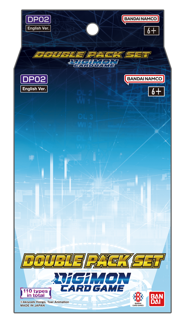 Digimon Card Game Double Pack Set DP02 englisch