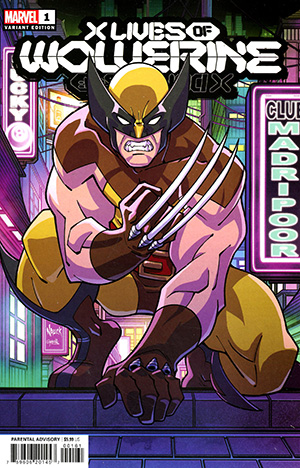 X Lives Of Wolverine #1 Cover I Incentive Animation Style Variant