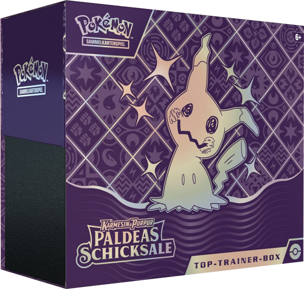 Pokemon Karmesin & Purpur Paldeas Schicksale Top-Trainer-Box deutsch