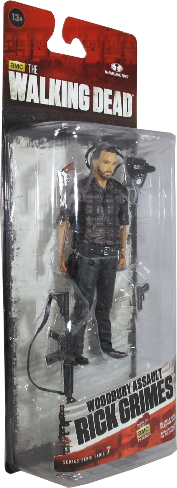 Action Figur - The Walking Dead - Series 7 - Woodbury Assault Rick Grimes