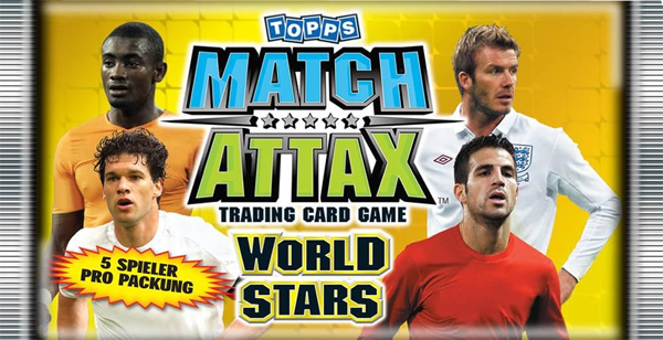 Match Attax Wolrd Stars Booster deutsch