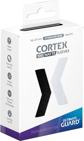 Ultimate Guard - Standard Size - Cortex - Matte - Schwarz (100)