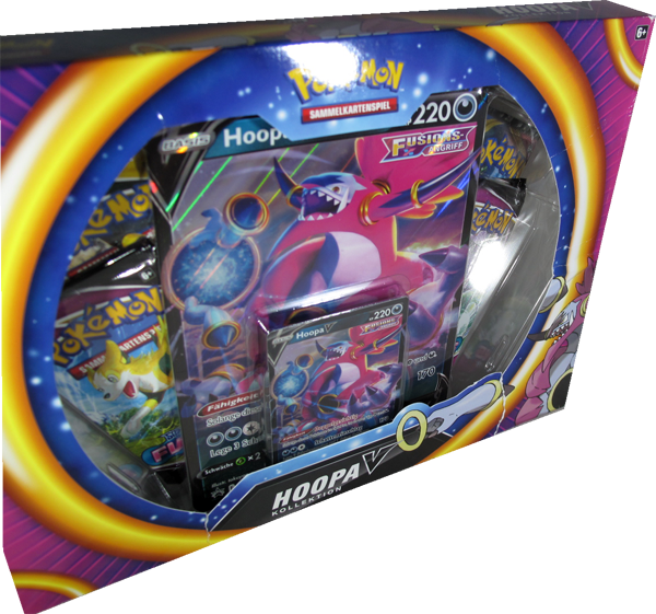 Pokemon Hoopa-V Kollektion deutsch Defekt