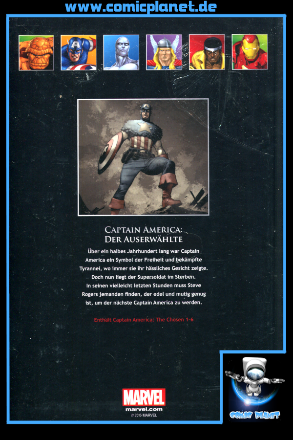 Die offizielle Marvel-Comic-Sammlung 53 (HC) - Captain America: Der Auserwählte
