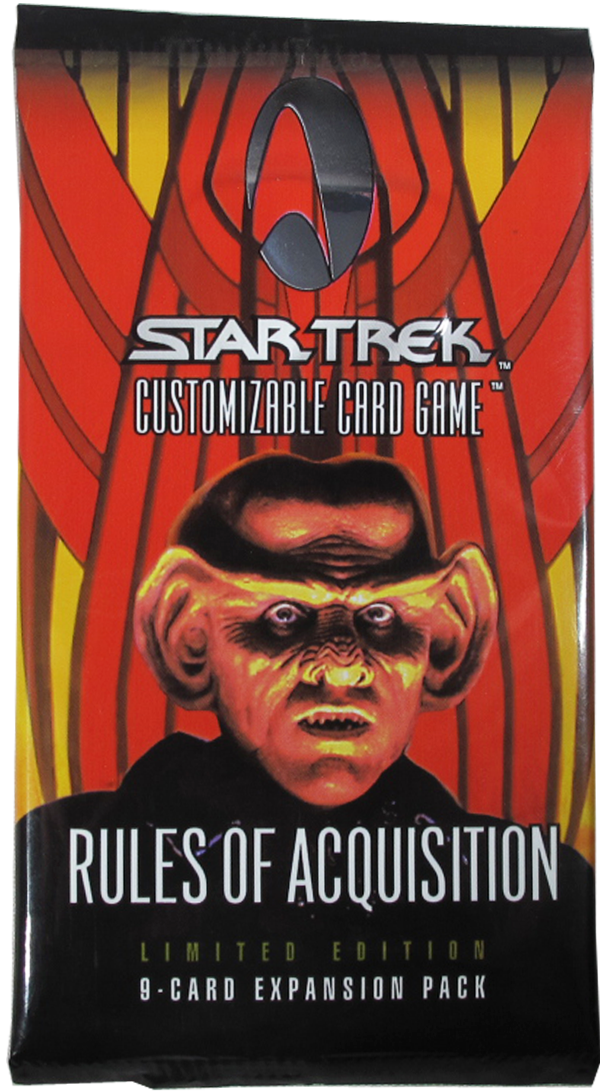 Star Trek - Rules of Acquisition Booster - Limited Edition - englisch