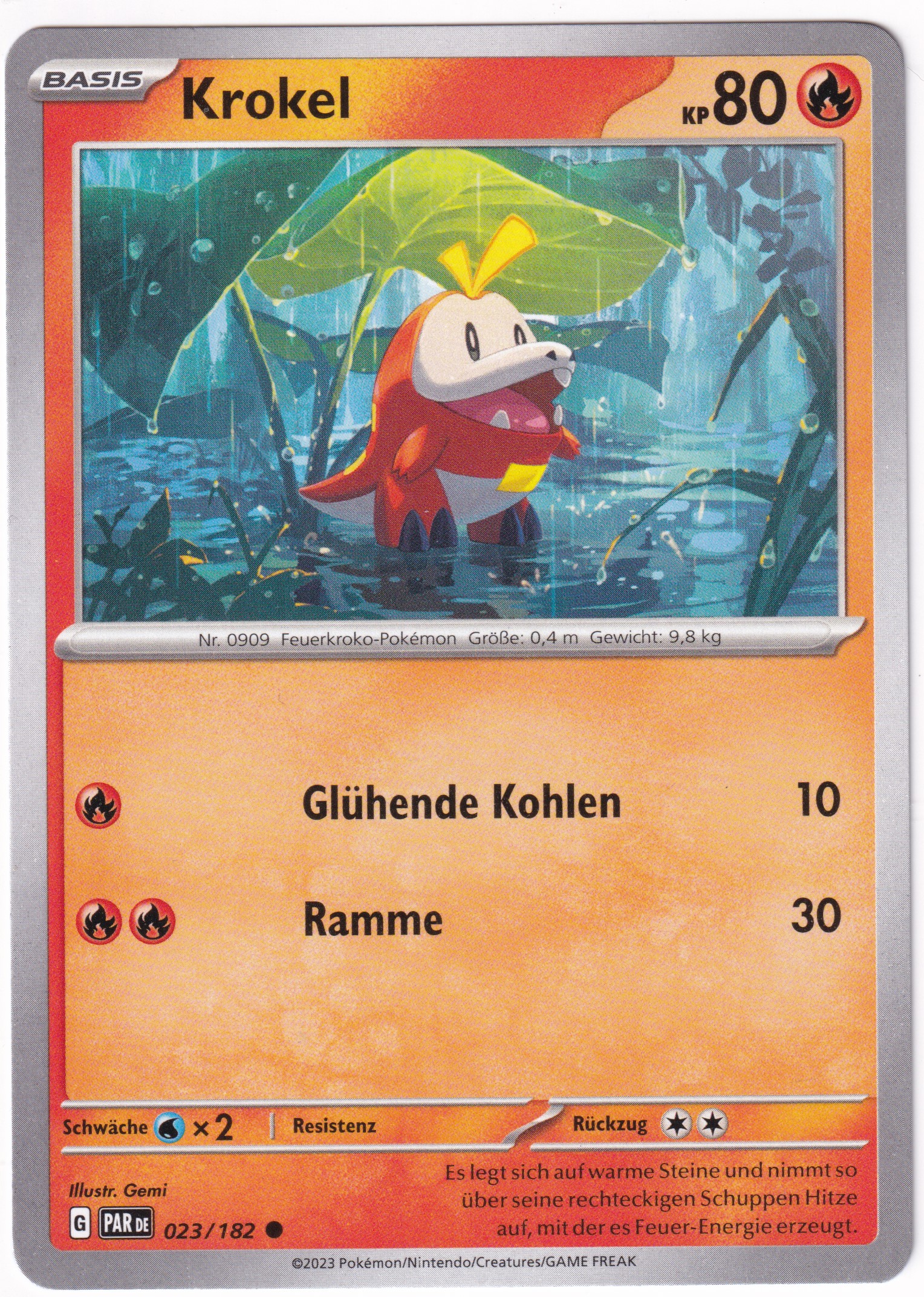 Krokel 023/182 Common - Karmesin & Purpur - Paradoxrift Deutsch