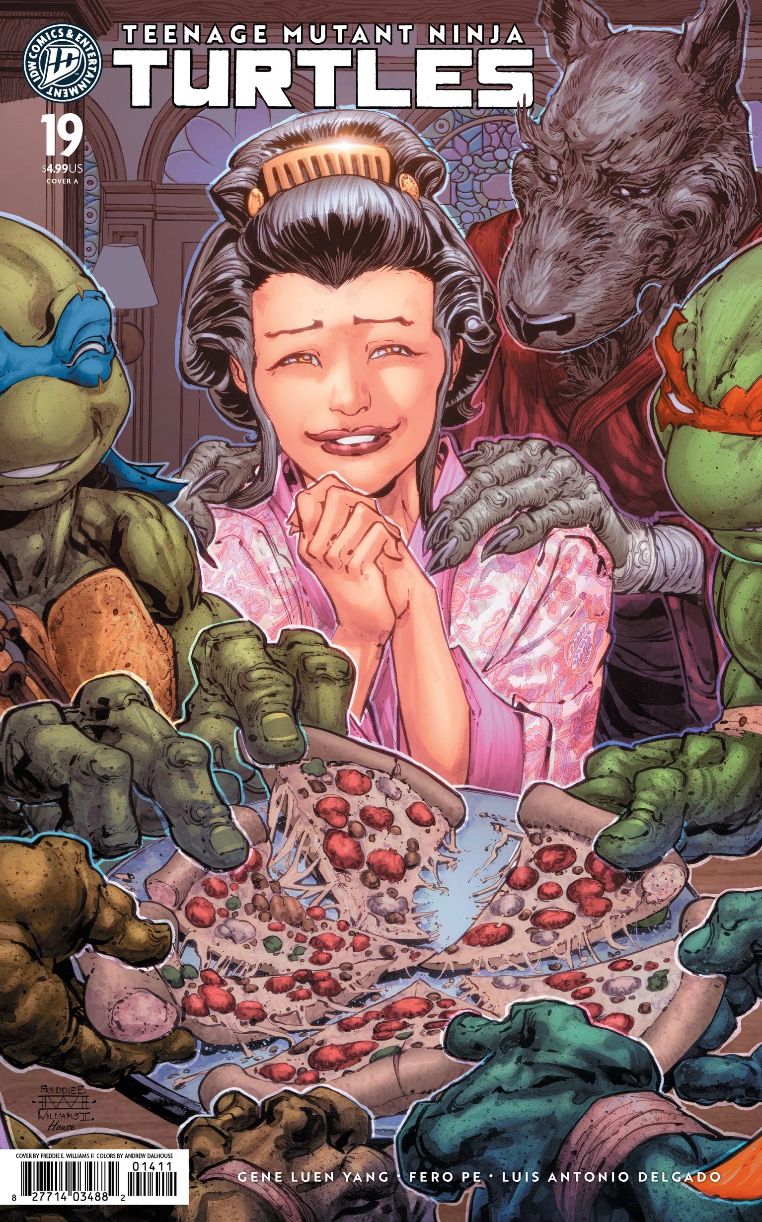 Teenage Mutant Ninja Turtles #19 Cover A (Williams II)