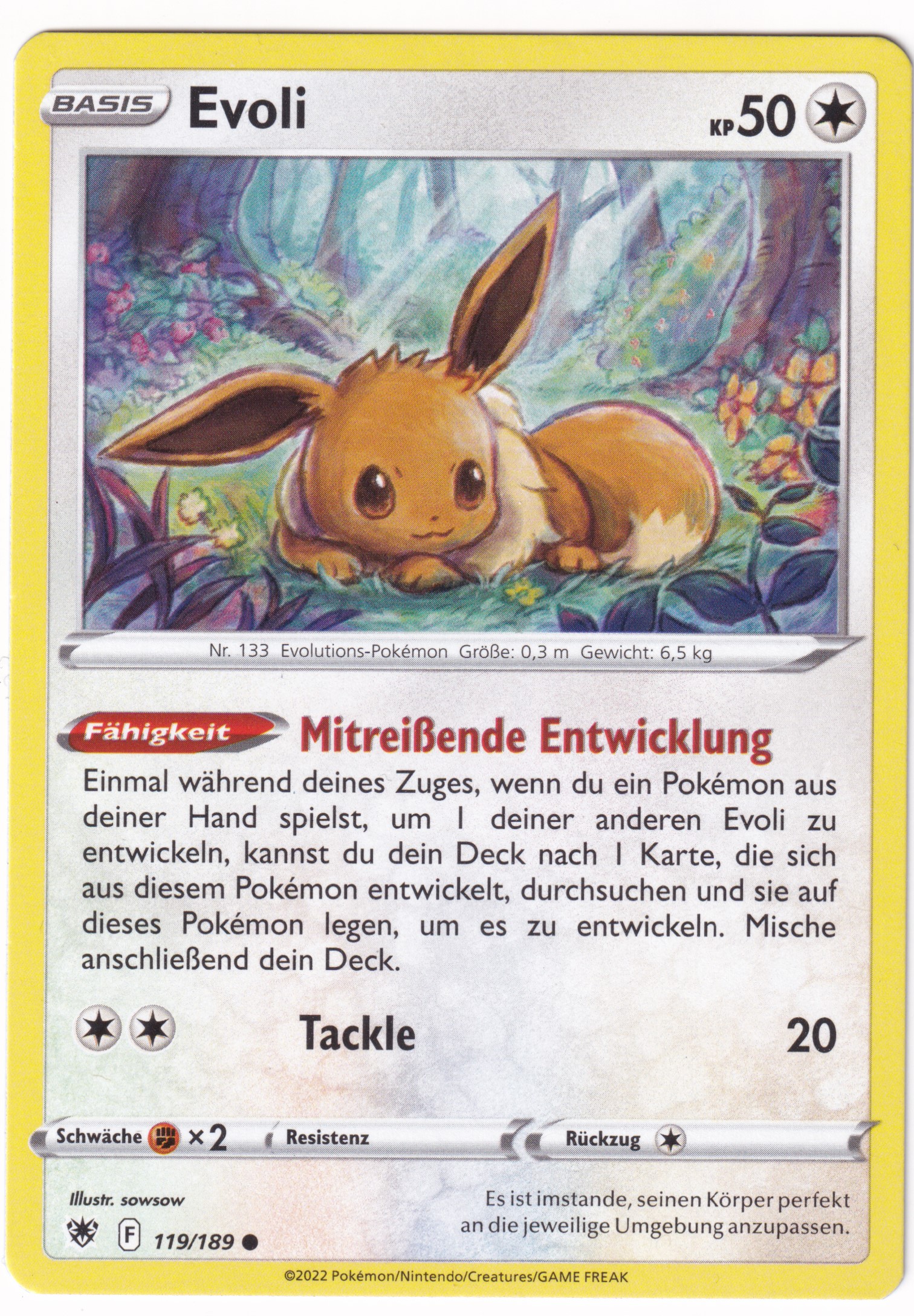 Evoli 119 /189 Common - Astralglanz Deutsch