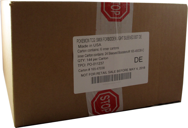 Pokemon Sonne & Mond Grauen der Lichtfinsternis Sleeved Booster deutsch