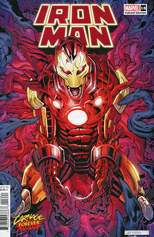 Iron Man Vol. 6 #18 Cover B Carnage Forever Variant