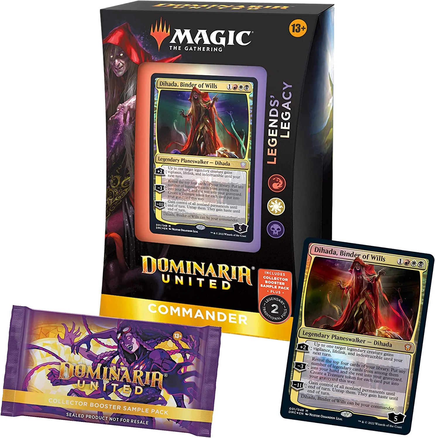 Magic Dominaria United Legends' Legacy Commander Deck englisch