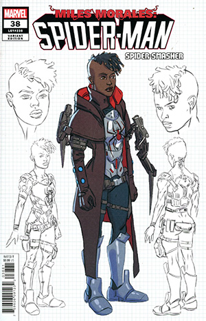 Miles Morales Spider-Man #38 Cover D Incentive Concept Design Variant
