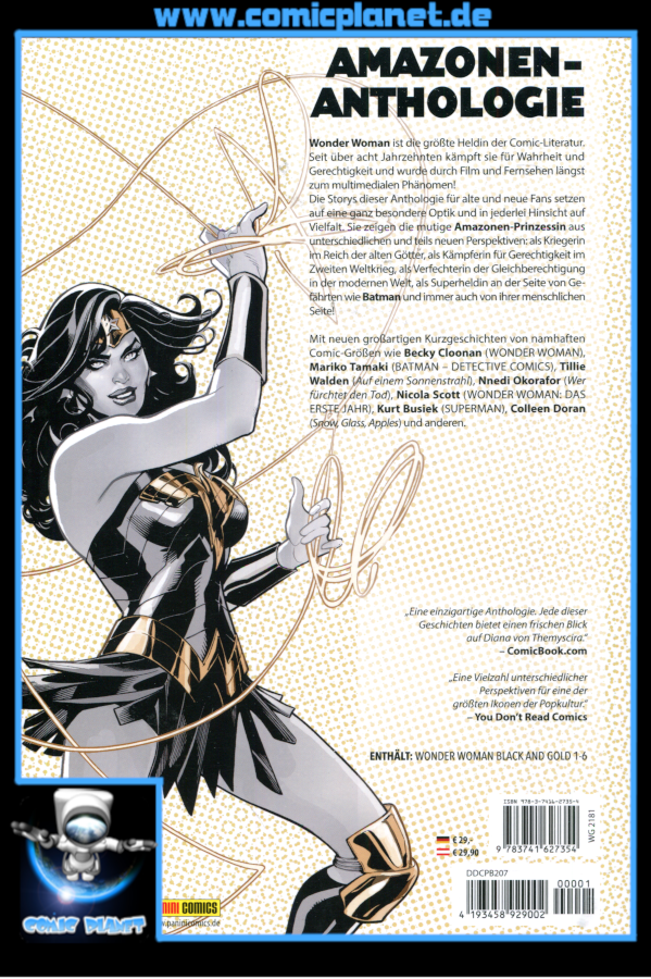 Wonder Woman: Schwarz und Gold
