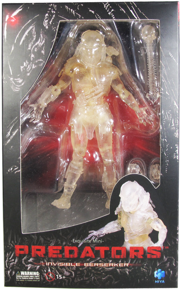 Action Figur - Predators - Exquisite Mini - Invisible Berserker