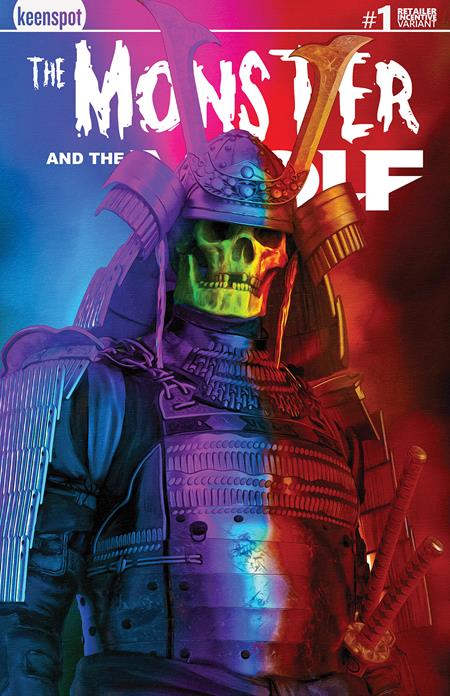 MARK SPEARS MONSTERS THE MONSTER AND THE WOLF #1 CVR B INC 1:250 MARK SPEARS HOLOFOIL VAR