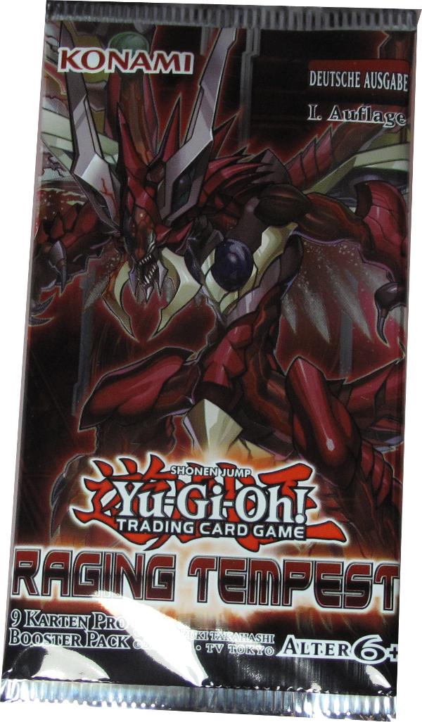 Yu-Gi-Oh! Raging Tempest Booster deutsch